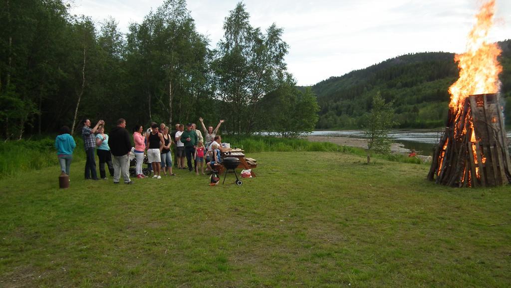 Holmset Camping And Fishing Namdalseid Exterior foto